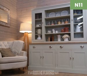 Handmade Solid Pine Painted Welsh Dresser