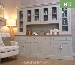 Solid Pine Painted 7ft Welsh Dresser