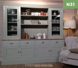 Beautiful Solid Pine 7ft Welsh Dresser