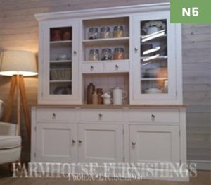 Hand Made Solid Pine 5ft Welsh Dresser