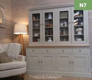 Hand Made Solid Pine Painted Welsh Dresser