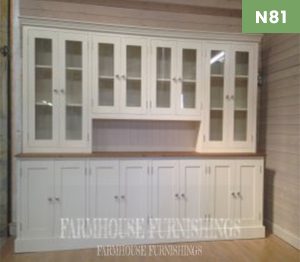 Huge 9ft Pine Kitchen Dresser for sale