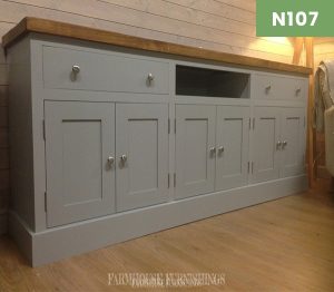 Huge 7ft Plank Top Sideboard/TV Unit