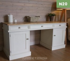 Solid Pine Handmade Painted Desk