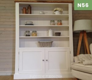 Solid Pine Bookcase / Shelving Unit