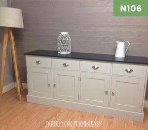 Solid Pine Hand Made 6ft Sideboard